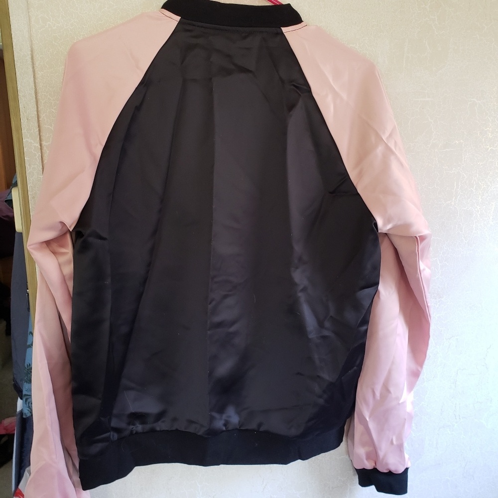 Embroidered bomber jacket - Picture 3 of 4
